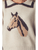 Horse Motif Knit Sweater - IVORY