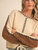Whip Stitch Two-Tone Sweater - TAUPE BROWN