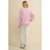 Horse Shoe Pullover Sweater - PINK