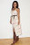 RODEO MAXI SKIRT WITH FRONT SLIT - CREAM