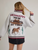 Collared Howdy Cowgirl Graphic Sweater Jacket