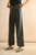 Pintuck Detail Front Pleater Wide Straight Pants
