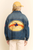 West Coast Rodeo Embroidered Denim Jacket - Dark Denim