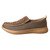 MENS SLIP ON OLIVE/BOMBER WEAVE MRV0007