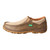 MENS SLIP ON DRIVING MOC - BOMBER/KHAKI MXC0004