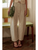 Pinstriped Pattern Barrel Pants