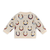 Horse Shoe Jacquard Knit Baby Cardigan (Organic Cotton)