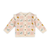 Mia Bouquet Jacquard Knit Baby Cardigan (Organic Cotton)