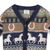 Western Jacquard Knit Baby Cardigan (Organic Cotton)
