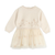 Clara Floral Knit Baby Tutu Dress (Organic Cotton)