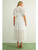 Eyelet Fabric Button Front Shirt Dress