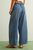 Pleated Detail with Cotton Belt Tencel Denim Pants