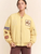 WEST Coast Rodeo Embroidered Bomber Jacket - BUTTER YELLOW