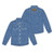 WESTERN DENIM LONG SLEEVE BUTTON-UP