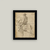 Man Riding A Horse Framed Antique Art