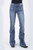 WOMENS JEAN 921 HIGH RISE FLARE FIT PLAIN BACK PKT WIDE FRONT POCKET 11-054-0921-2402 BU