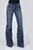 WOMENS JEAN 214 FIT TROUSER STYLE STESTON "S" EMB BACK POCKET 11-054-0214-0807 BU