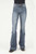 WOMENS JEAN 921 HIGH RISE FLARE FIT STETSON BACK POCKET W/CACTUS EMB OWS 11-054-0921-2403 BU