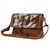 Myra Blossom etched Leather & Hair On Bag - S-3380