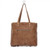 MULTI PATCH COWHIDE TOTE BAG - S-1163