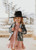LADIES PINCH FRONT BLACK HAT