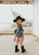 LADIES PINCH FRONT BLACK HAT