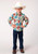 BOYS L/S SHIRT PERFORMANCE Y/D ALLOVER PRINT - SNAP 01056 TRAIL RIDE TROPICAL 03-030-0064-0366 MU