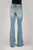 WOMENS JEAN 921 HIGH RISE FLARE FIT HIGH WAIST FLARE W/SEAM RUNNING DOWN 11-054-0921-2412 BU