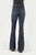 WOMENS JEAN 921 HIGH RISE FLARE FIT PLAIN BACK PKT RECTANGLE FRONT PKTS 11-054-0921-2409 BU