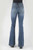WOMENS JEAN 921 HIGH RISE FLARE FIT PLAIN BACK PKT LIGHT WASH 11-054-0921-2408 BU