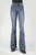 WOMENS JEAN 921 HIGH RISE FLARE FIT PLAIN BACK PKT HIGH RISE FLARE 11-054-0921-2411 BU