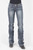 WOMENS JEAN 818 FIT CONTEMPORARY STYLING EMBROIDERED "S" DECO BACK PKT OWS 11-054-0818-0740 BU