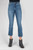 WOMENS JEAN 921 HIGH RISE FLARE FIT DOUBLE X WASH ON BACK PKT CROP OWS  11-054-0921-2413 BU