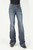 WOMENS JEAN ELLA TROUSER FIT TIN HAUL 2 FEATHER EMB BACK PKT OWS 10-054-0460-0021 BU