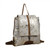 SILVERY TOUCH LEATHER & HAIRONG BAG S-2005