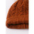 CARAMEL CABLE KNIT POM POM BEANIE