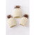 CREAM CABLE KNIT POM POM BEANIE