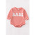 PINK BABE SWEATSHIRT ROMPER