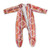 STRIPE AZTEC BABY WESTERN FOOTED ZIP COVERALL