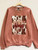 HOWDY HONEY MUAVE SWEATSHIRT (OVERSIZED)