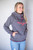KIMES WOMEN'S TWO SCOOPS FLEECE - CHARCOAL