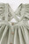 GIRLS SAGE RUFFLE SUSPENDER DRESS