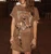 WILD WEST COWBOY RODRO GRAPHIC MINERAL WASHED DRESS - TAUPE