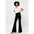 SUPER HIGH RISE SUPER FLARE - JET BLACK