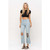 90S VINTAGE CROP FLARE - CLOUD BLUE