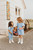 BLUE STAR SMOCKED GIRL JUMPSUIT