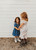 STAR PRINT SMOCKED GIRL JUMPSUIT