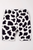 COW PRINT GIRLS BIKE SHORTS