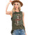RODEO QUEEN GRAPHIC TANK TOP - MINERAL OLIVE