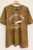 SUPPORT YOUR LOCAL COWGIRL T-SHIRT - BROWN MULTI (OVERSIZED)